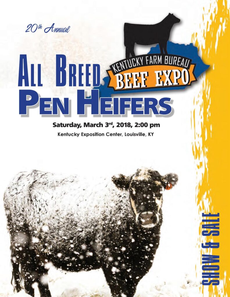 Kentucky Beef Expo - 2018 All Breed Pen Heifer Sale