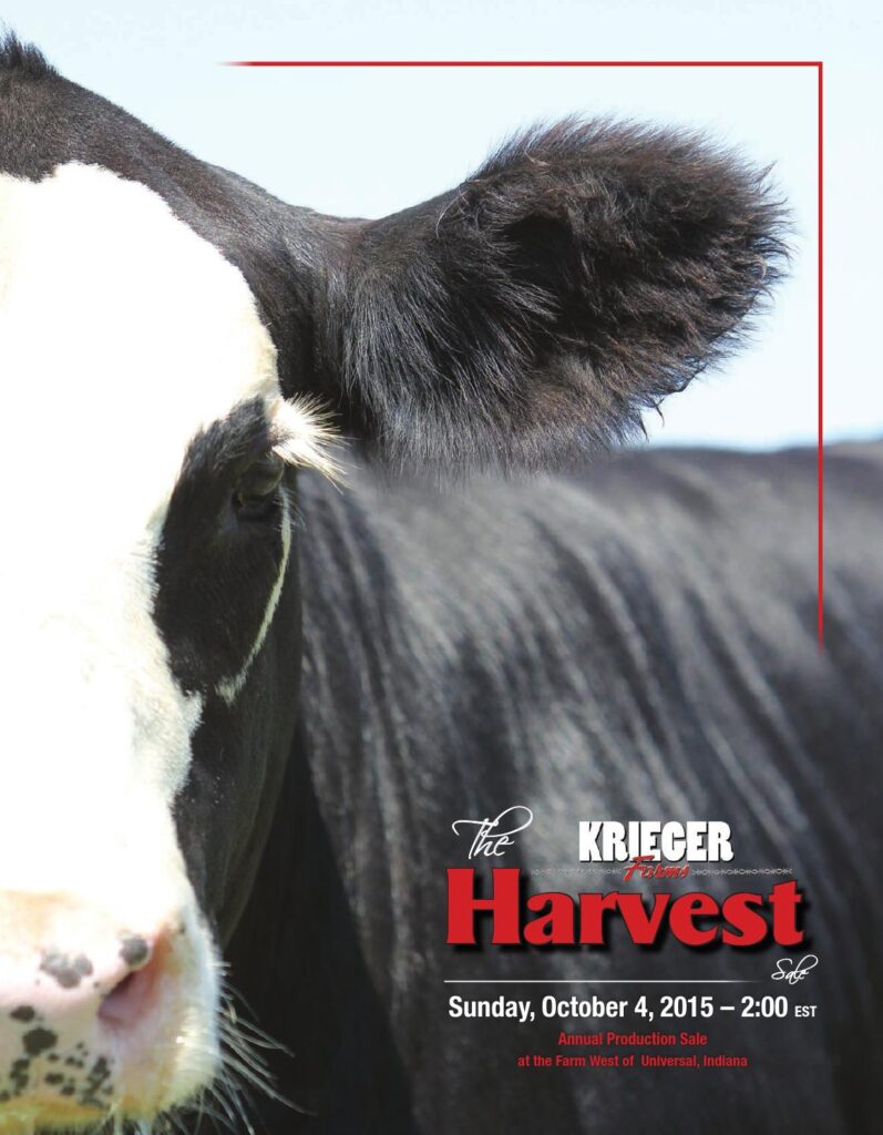 Krieger Farms - 2015 The Harvest Sale