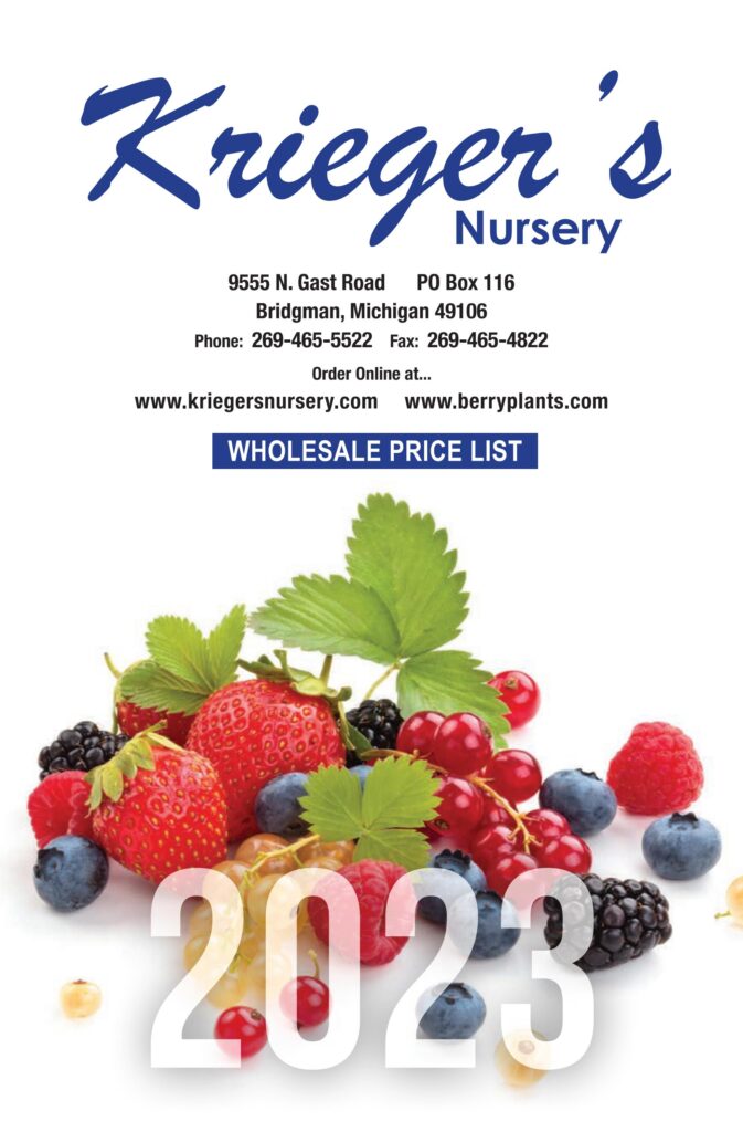 Krieger Nursery - 2023 Booklet