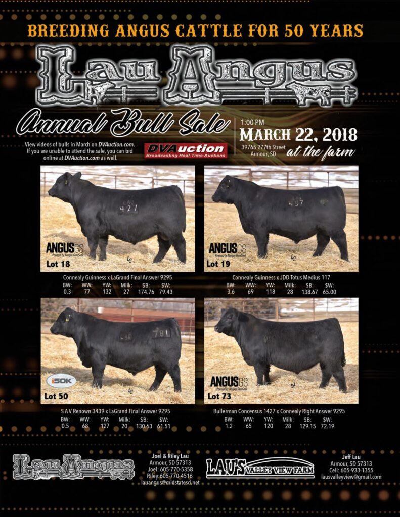 Lau Angus - 2018 Sale