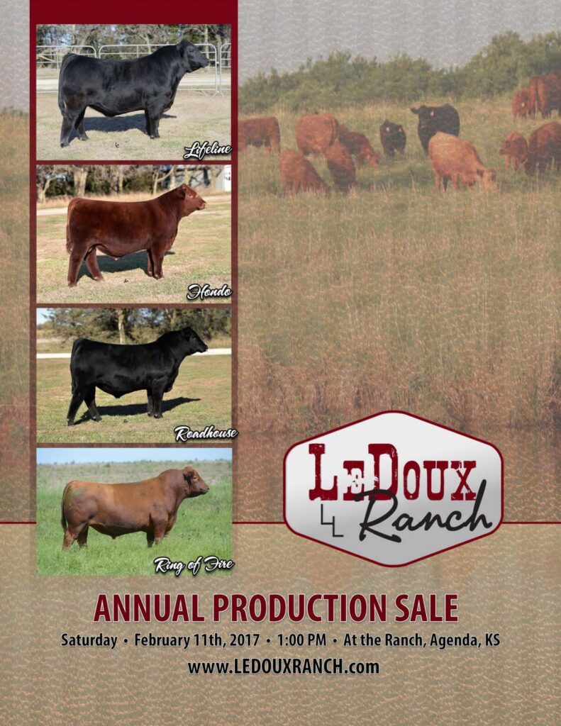 LeDoux Ranch - 2017 Production Sale