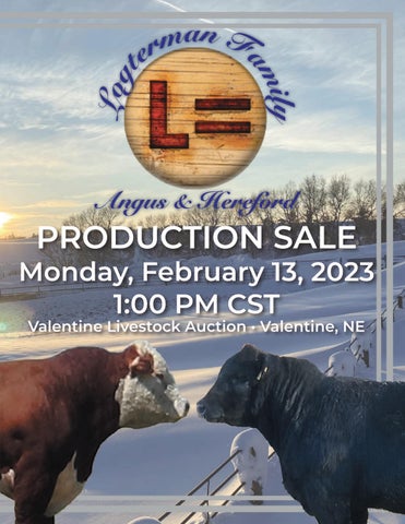 Logterman Family Cattle - 2023 Spring Sale