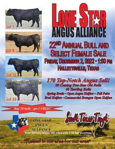 Lone Star Angus Alliance - 2022 Fall Bull Sale