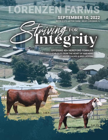 Lorenzen Farms - 2022 Sale