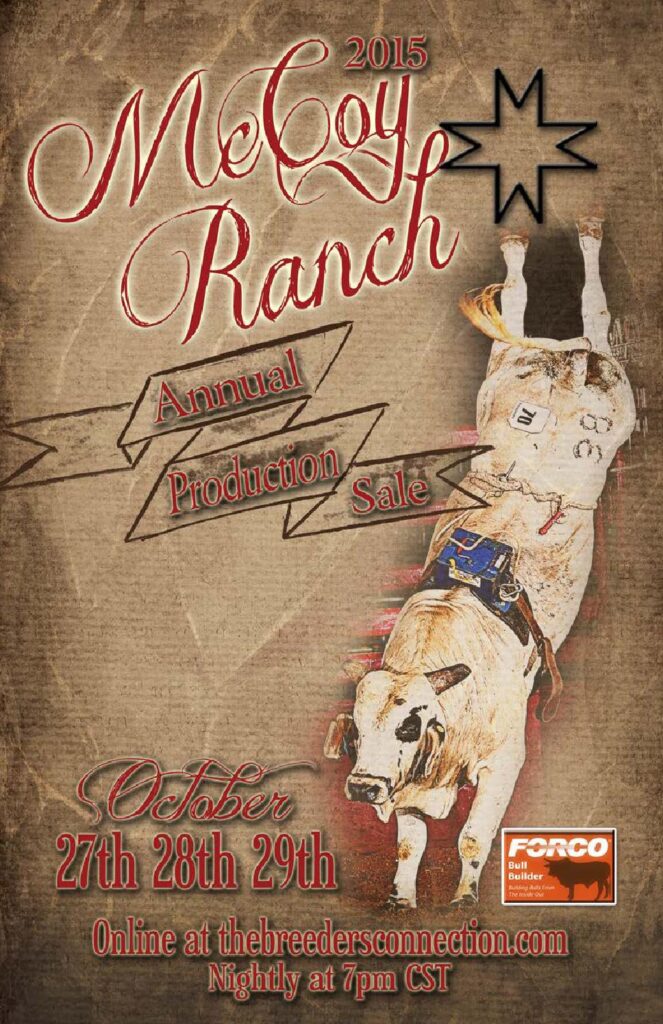 McCoy Ranch - 2015 Production Sale