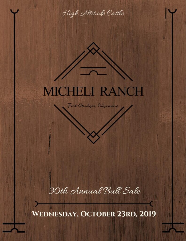 Micheli Ranch - 2019 Sale