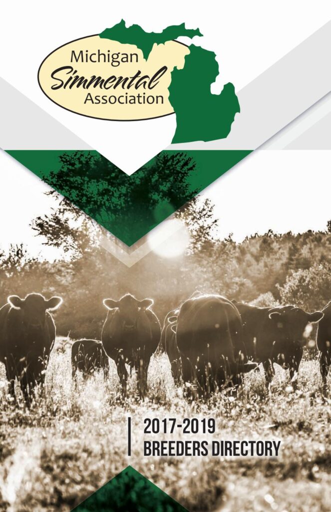 Michigan Simmental Association - 2017 Membership Directory