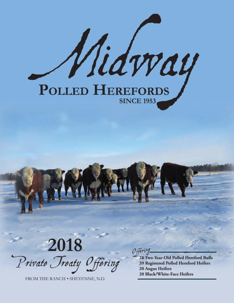 Midway Polled Herefords - 2018 Private Treaty Sale