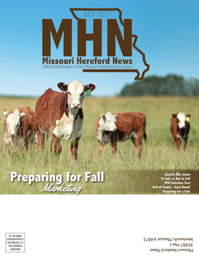 Missouri Hereford News - July 2017 Edition