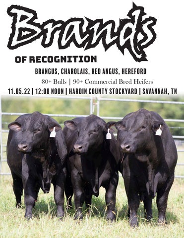 Mobley Livestock Marketing - 2022 Brands of Recognition