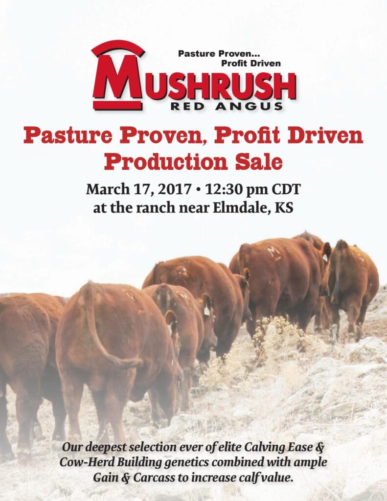 Mushrush Red Angus - 2017 Production Sale