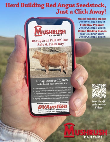 Mushrush Red Angus Inagural Fall Online & Field Day