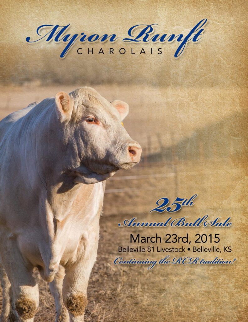 Myron Runft Charolais - 25th Annual Bull Sale