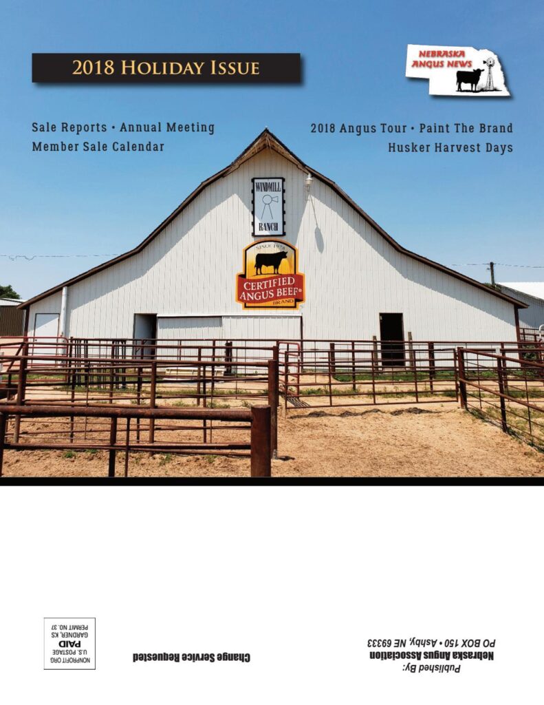 Nebraska Angus News - 2018 Holiday Edition