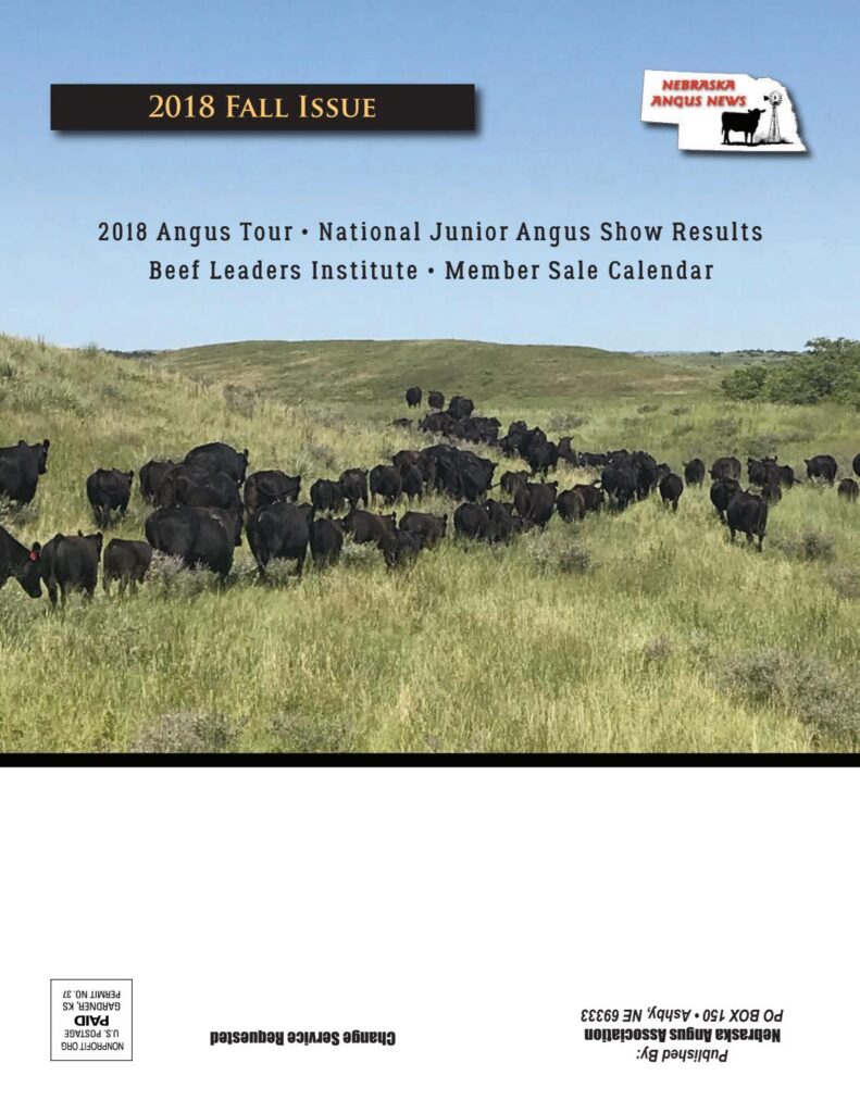 Nebraska Angus News - Fall 2018 Edition