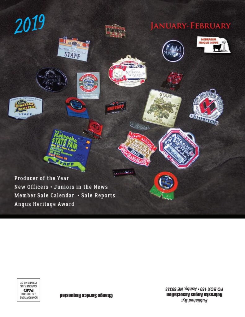 Nebraska Angus News - January/Februaury 2019 Edition