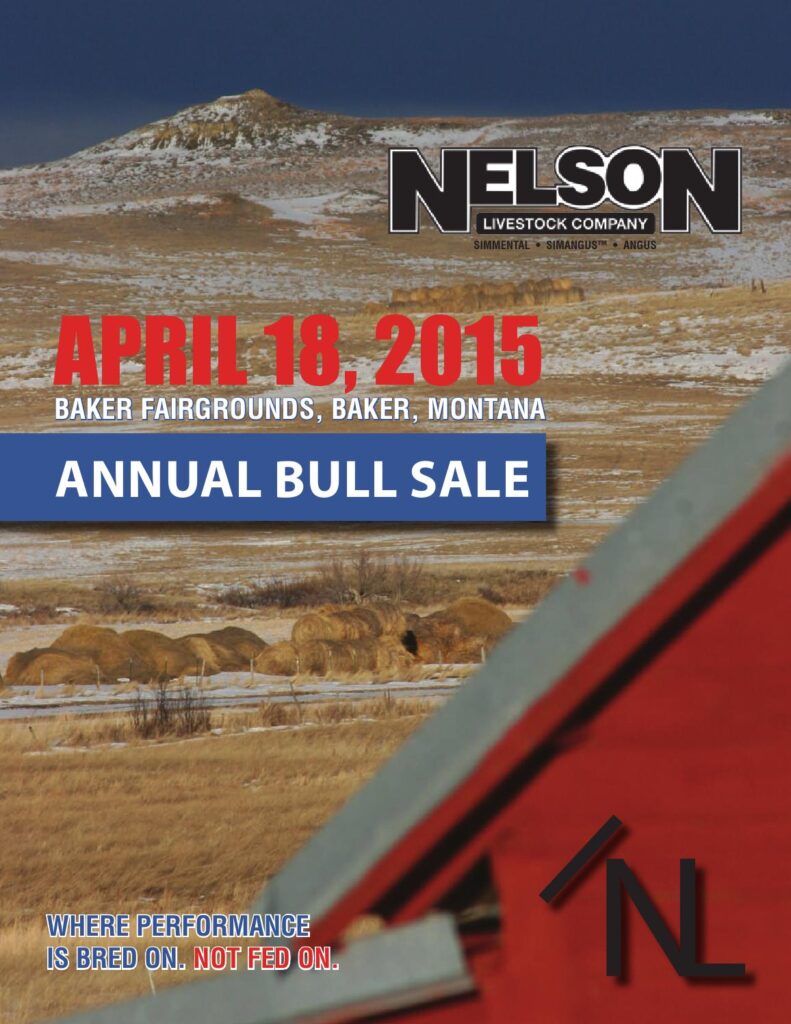 Nelson Livestock Company - 2015 Bull Sale