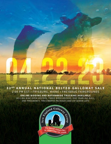 New England Galloway Group - 2023 Spring Sale