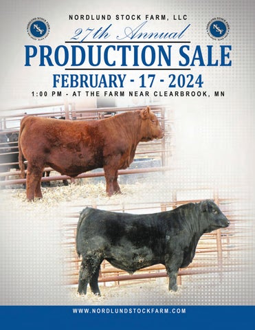 Nordland Stock Farm 27th Annual Production Sale