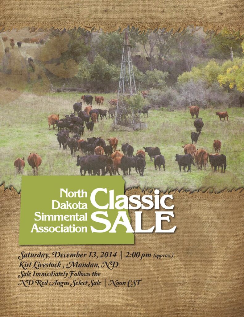 North Dakota Simmental Association - 2014 Classic Sale