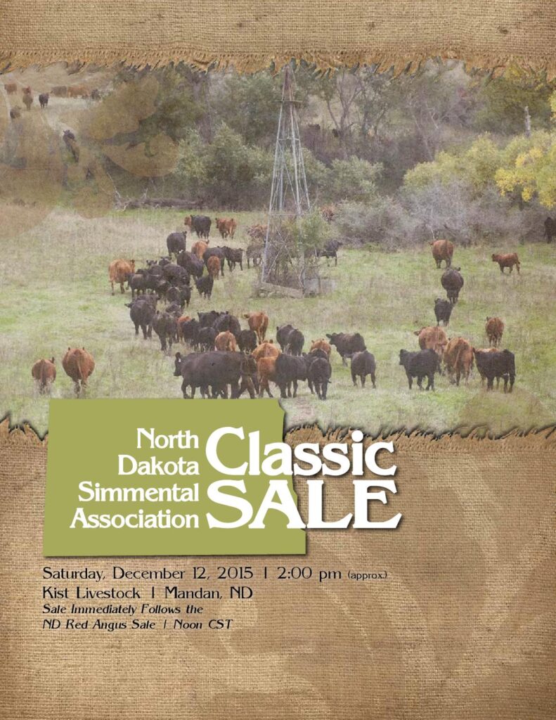 North Dakota Simmental Association - 2015 Classic Sale