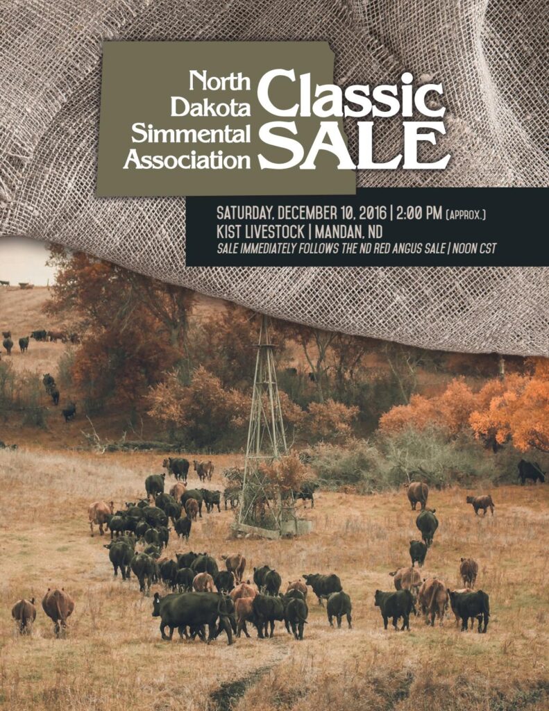 North Dakota Simmental Association - 2016 Classic Sale