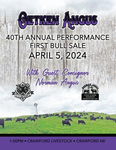 Oetken Angus 40th Annual Performance First Bull Sale