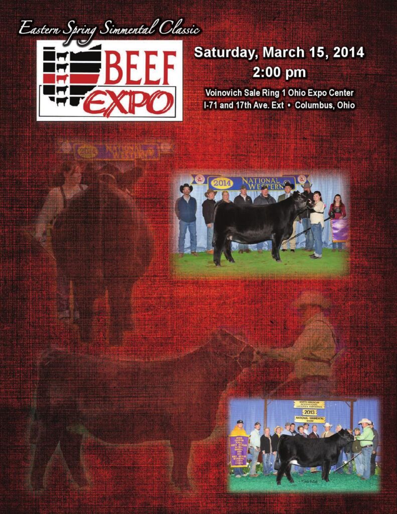 Ohio Beef Expo - 2014 Eastern Spring Simmental Classic Sale