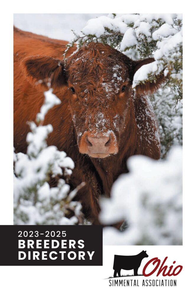 Ohio Simmental Association - 2023 Ohio Simmental Directory