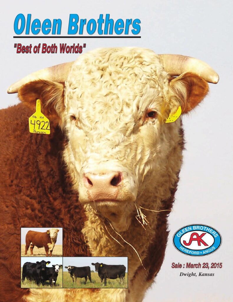 Oleen Brothers - 2015 'Best of Both Worlds' Bull Sale