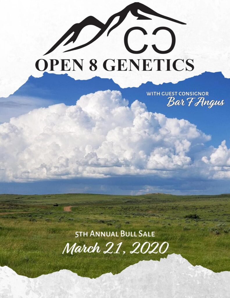 Open 8 Genetics - 2020 Production Sale