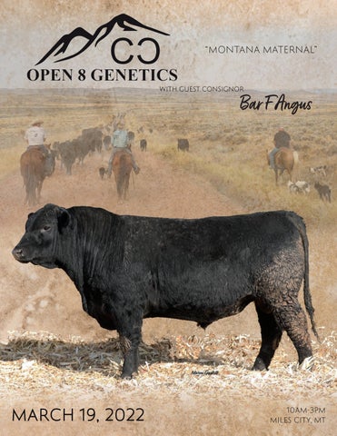 Open 8 Genetics - 2022 Spring Production Sale