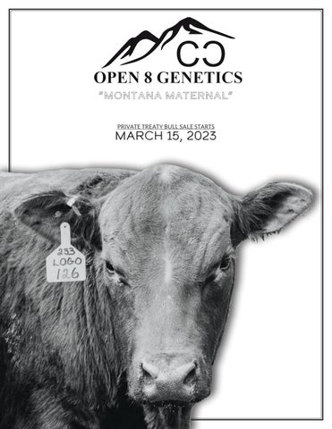 Open 8 Genetics - 2023 Spring Production Sale