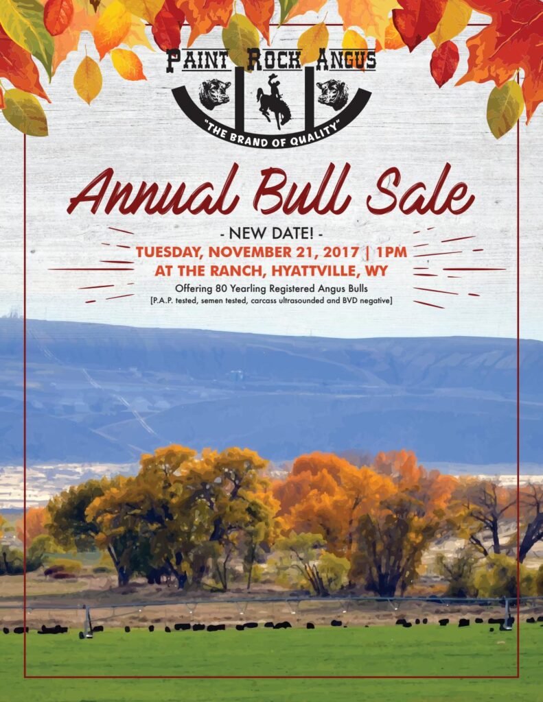 Paint Rock Angus - 2017 Fall Sale