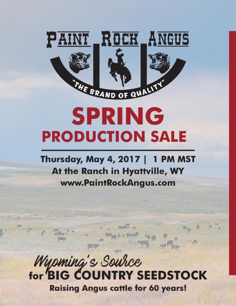 Paint Rock Angus - 2017 Spring Production Sale