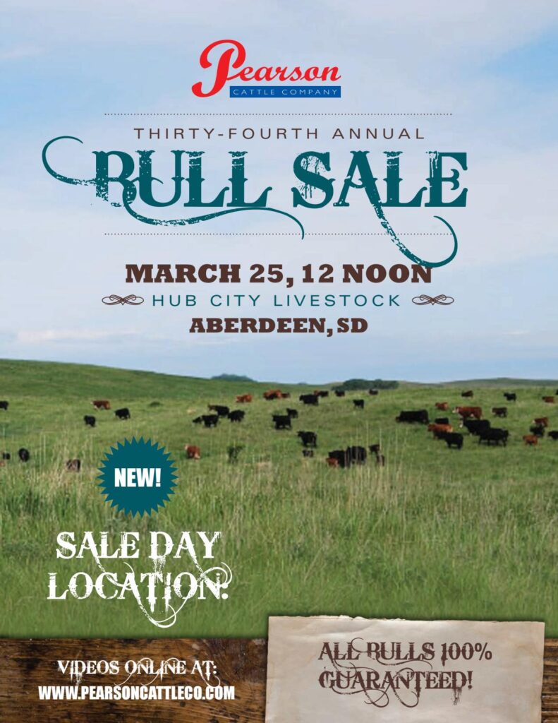 Pearson Cattle Company - 34th Annual Bull Sale