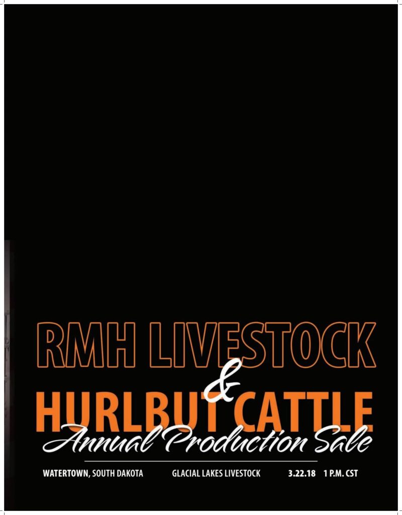 RMH/Hurlbut Cattle - 2018 Production Sale