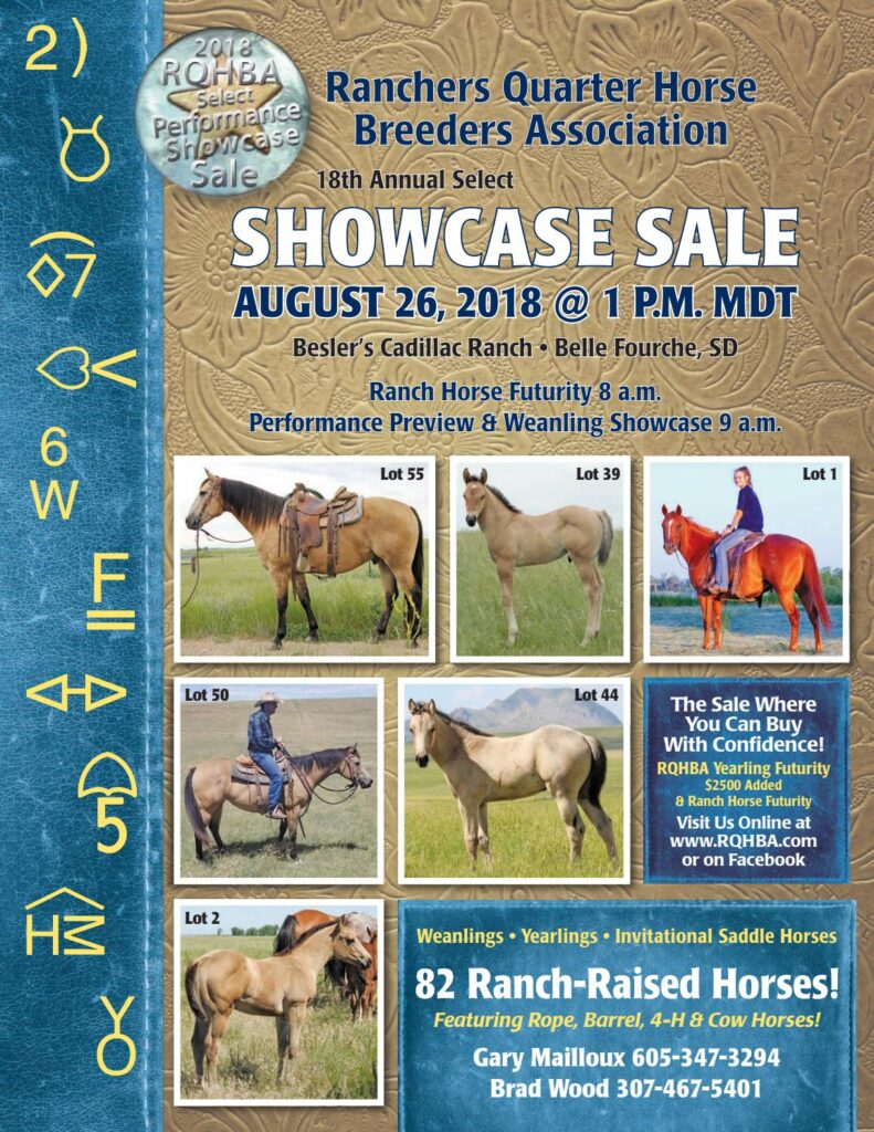 RQHBA - 18th Annual Select Showcase Sale
