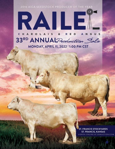Raile Charolais & Red Angus - 2022 Spring Sale