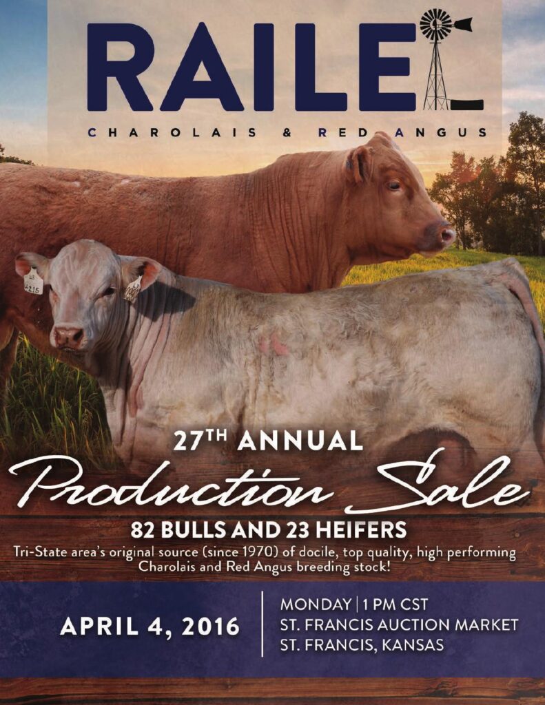 Raile Charolais & Red Angus - 27th Annual Production Sale