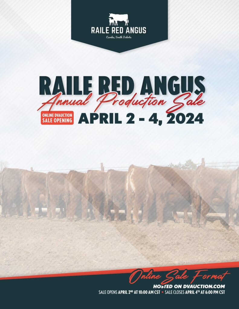 Raile Red Angus Annual Production Sale