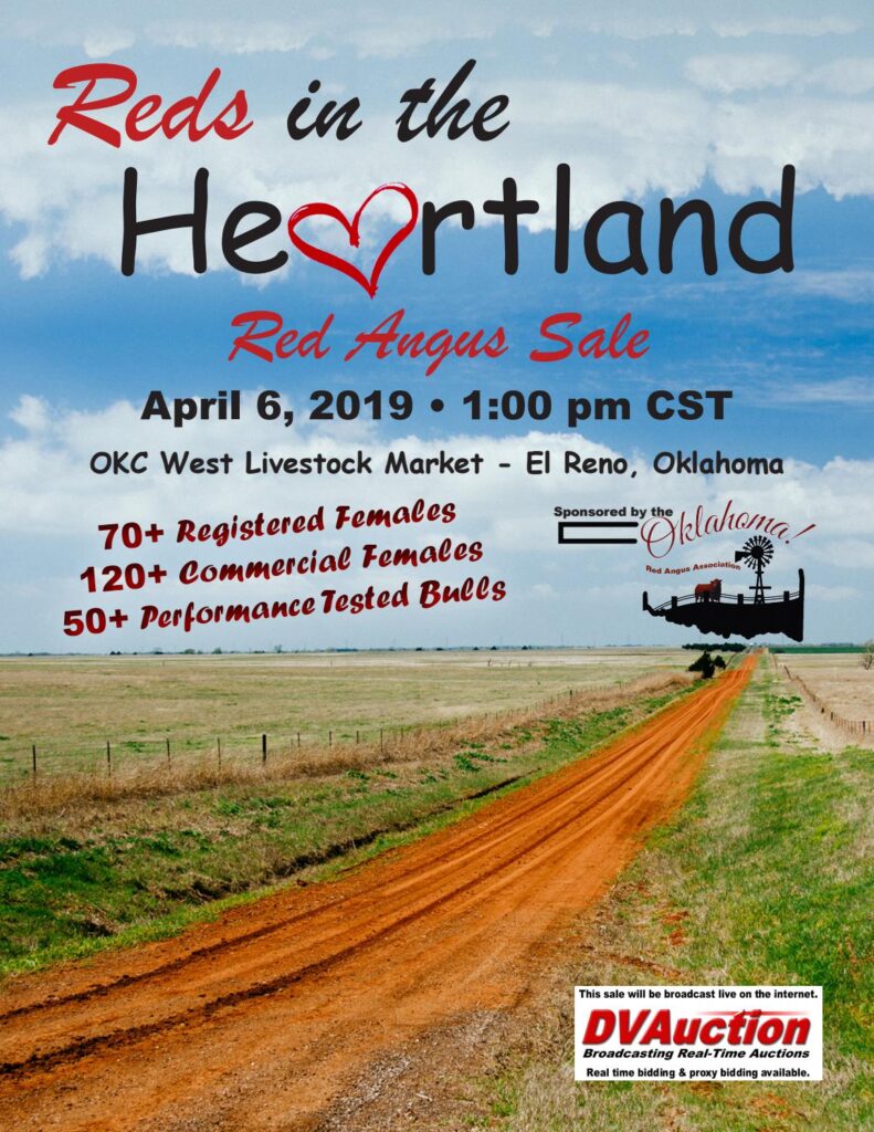 Reds in the Heartland - 2019 Red Angus Sale