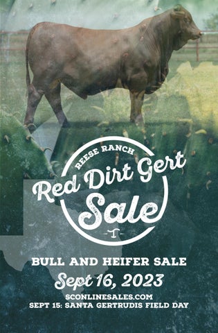 Reese Ranch - 2023 Red Dirt Sale