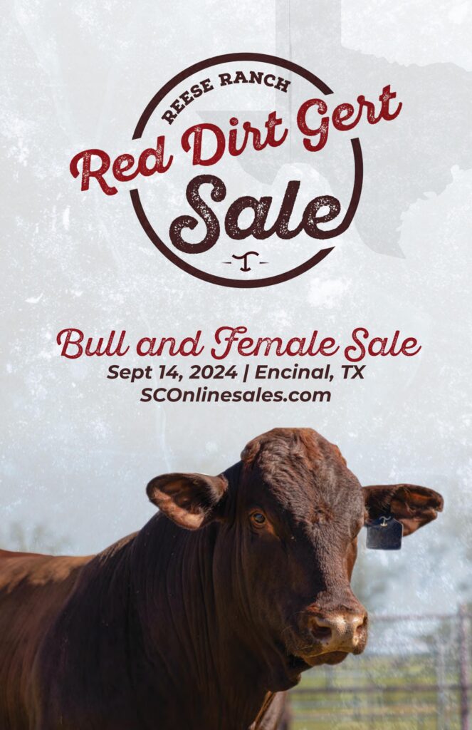 Reese Ranch Red Dirt Gert Sale