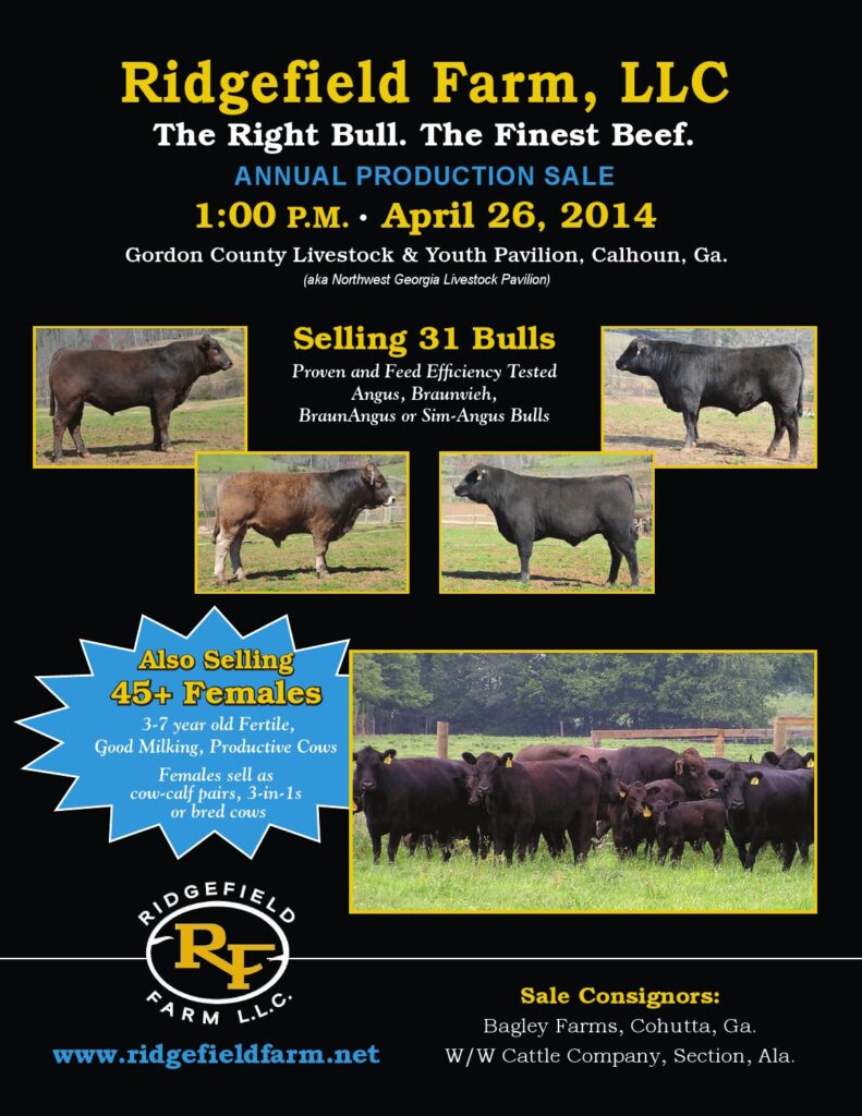 Ridgefield Farm, LLC - 2014 Annual Production Sale