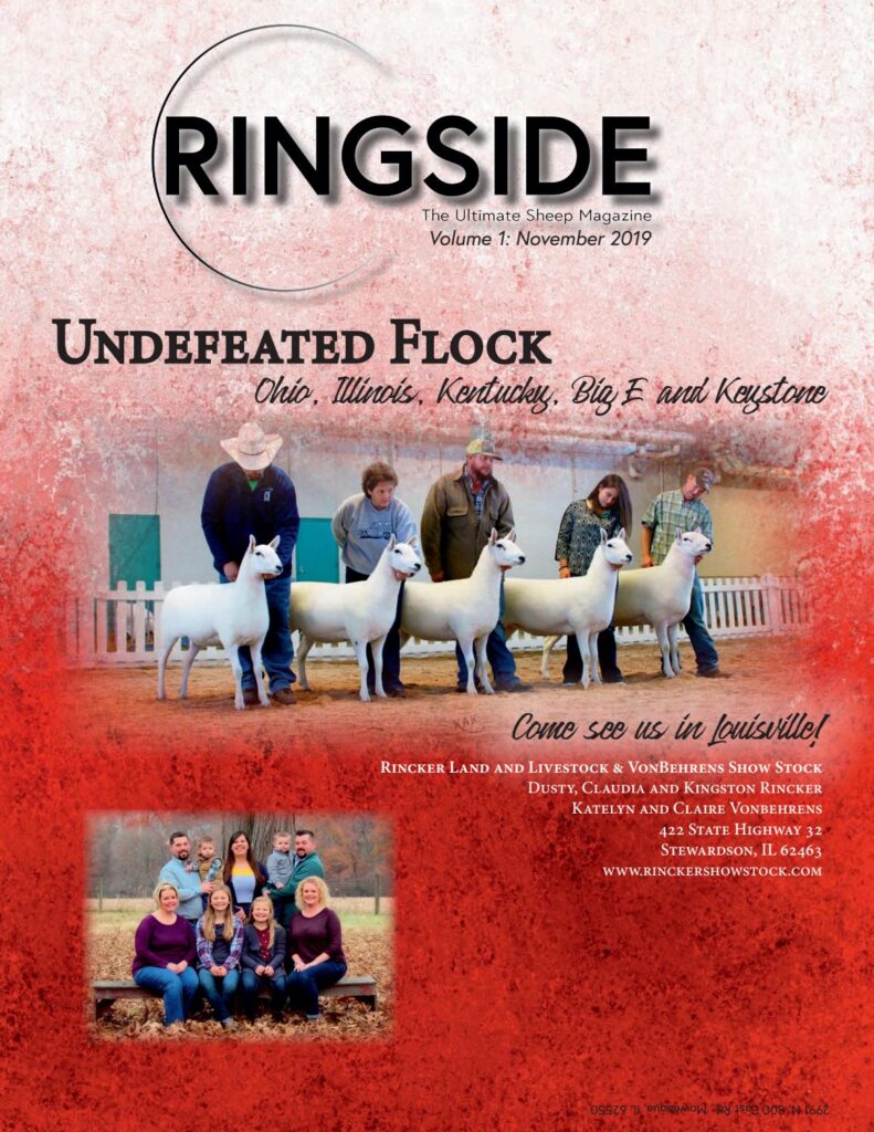 Ringside Sheep Magazine - 2019 Issue 1