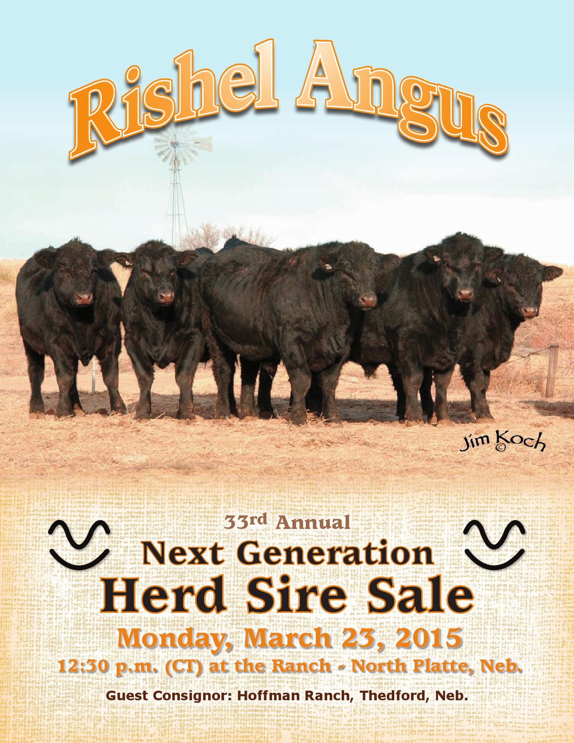 Rishel Angus - 33rd Annual 'Next Generation' Herd Sire Sale ...