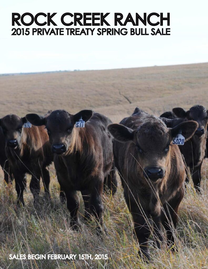Rock Creek Ranch - 2015 Private Treaty Spring Bull Sale