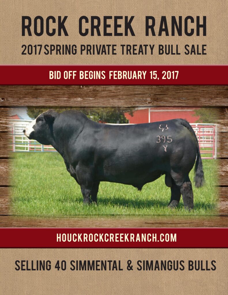 Rock Creek Ranch - 2017 Spring Private Treaty Bull Sale