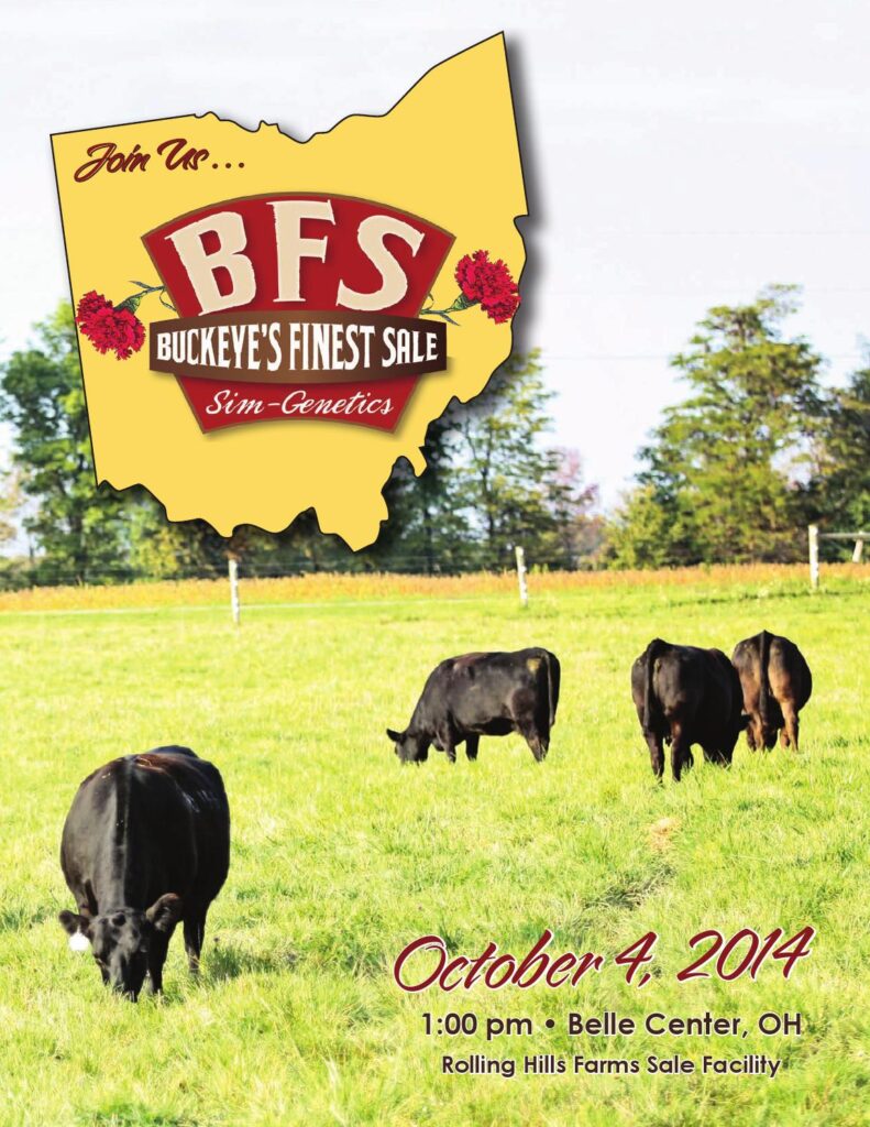 Rolling Hill Farms - 2014 Buckeyes Finest Sale